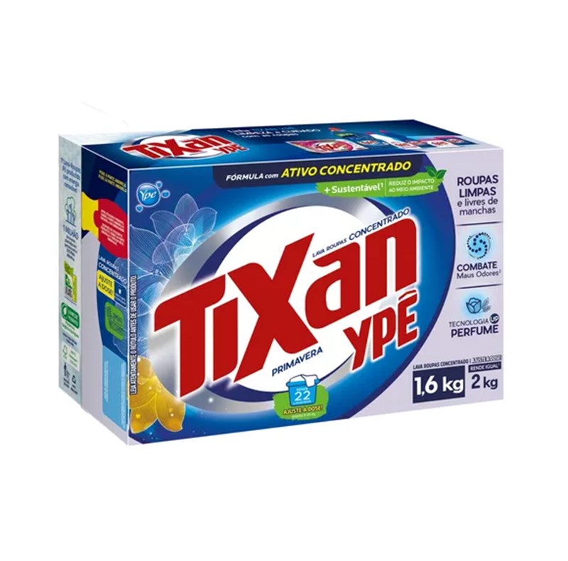 SABAO EM PO PRIMAVERA 1,6KG TIXAN (AZUL)