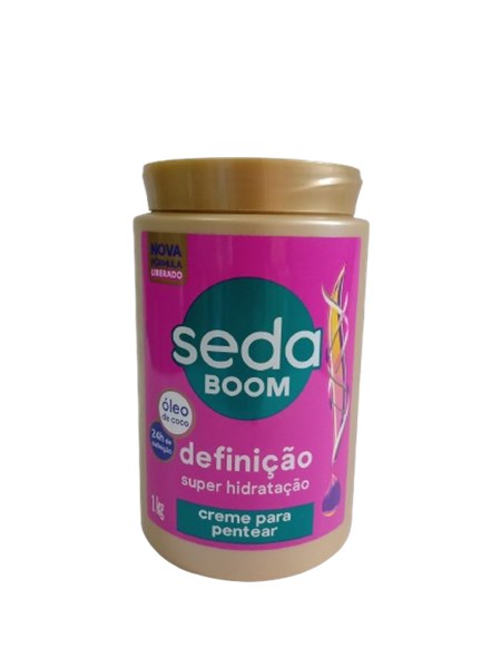 Creme de Pentear Seda Boom Definição 1kg