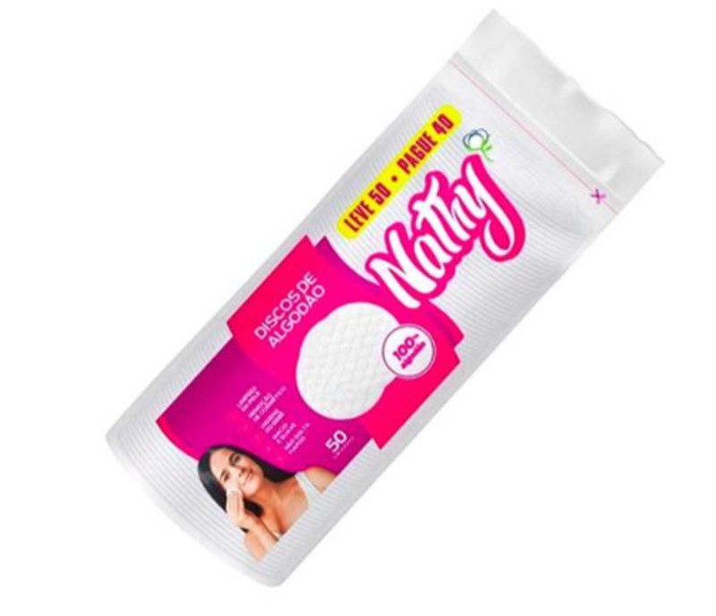 ALGODAO EM DISCO 50UN NATHY