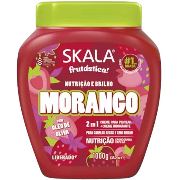 CREME SKALA 1KG FRUTASTICA MORANGO