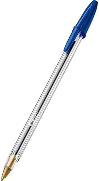 CANETA AZUL BIC CRISTAL UN