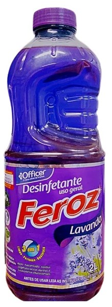 DESINFETANTE FLORAL 2L FEROZ