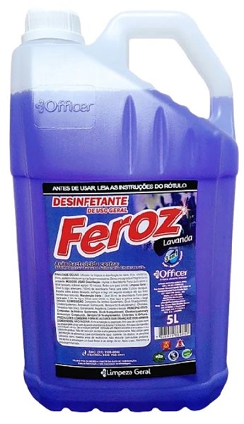 DESINFETANTE LAVANDA 5L FEROZ
