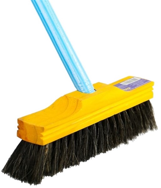 VASSOURA PELO NATURAL 30CM ALFENAS