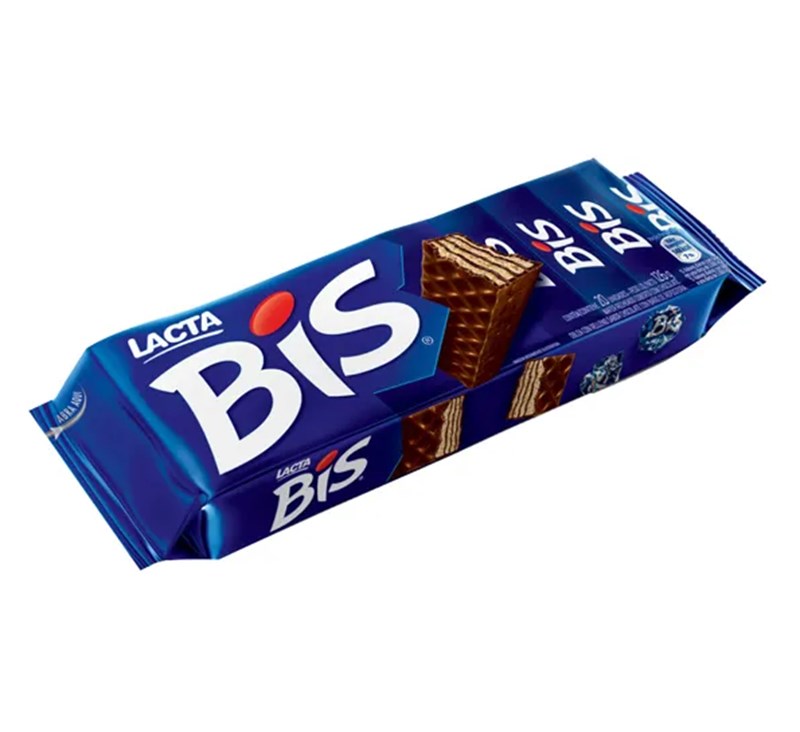 CHOCOLATE BIS LACTA AO LEITE 100,8G