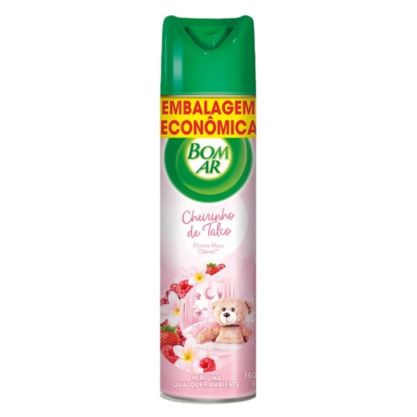 AROMATIZADOR BOM AR TALCO 360ML