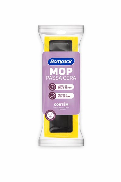 RODO ESFREGÃO PASSA CERA COM CABO