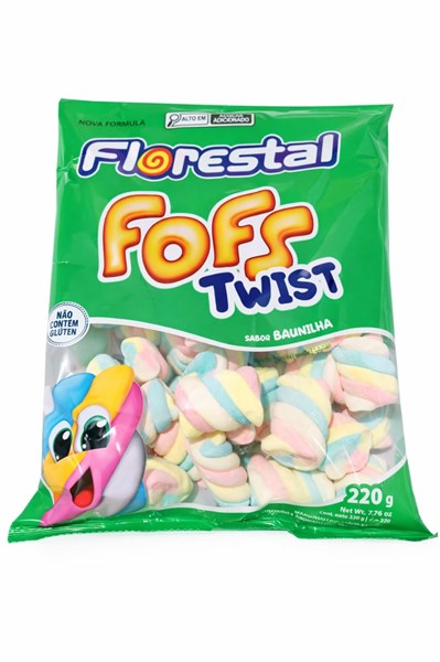 MARSHMALLOW FOFS TWIST 220G