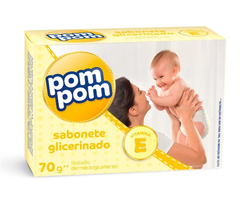 SABONETE POM POM GLICERINADO 70G
