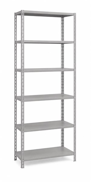 ESTANTE INDUSTRIAL L2 2,00X0,92X0,40 C6 BAND - CINZA CRISTAL