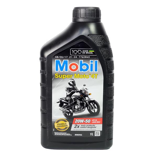 OLEO MOBIL SUPER MOTO 4T 20W50 1L FRASCO