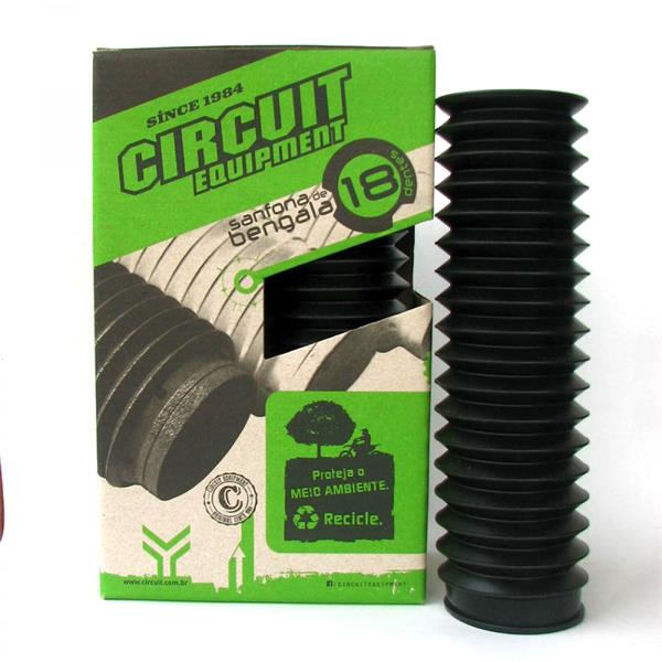 SANFONA 18D PRETO DT 180 XLR 125 XL 250 AGRALE CIRCUIT