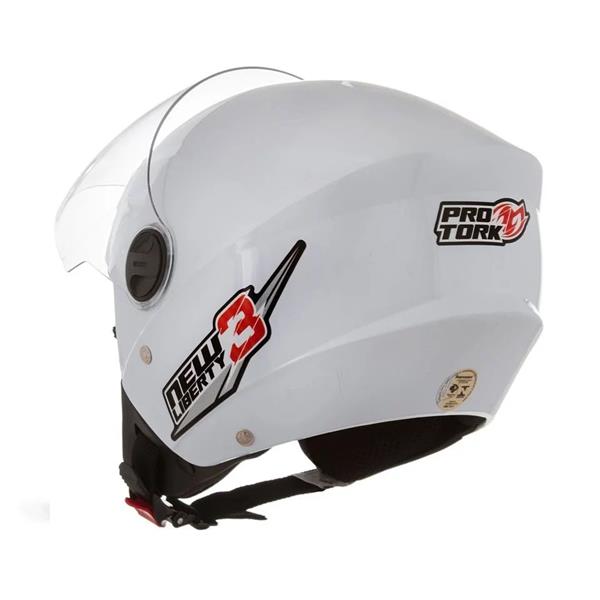 CAPACETE NEW LIBERTY THREE 60 BRANCO PROTORK