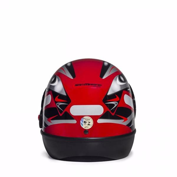 CAPACETE SAN MARINO 60 VERMELHO