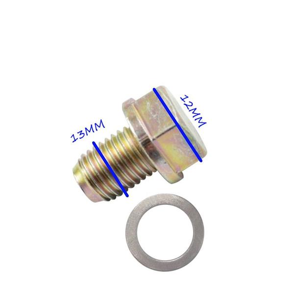 PARAFUSO BUJAO OLEO 12MM TITAN 150 CONICO MAX ALLEN TRILHA