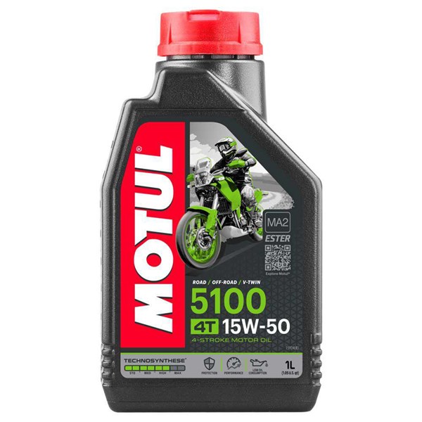 OLEO MOTUL 5100 15W50 TECHNOSYNTHESE 4T 1L