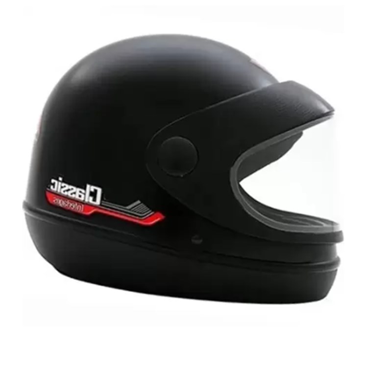 CAPACETE GOW INTERLAGOS CLASSIC 60 PRETO FOSCO