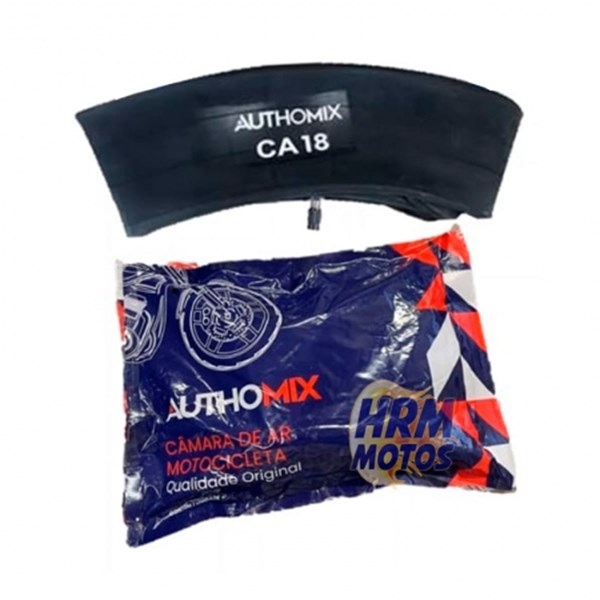 CAMARA DE AR 18 TITAN 125 150 160 YBR 125 FACTOR 125 150 DIANT TRAS AUTHOMIX