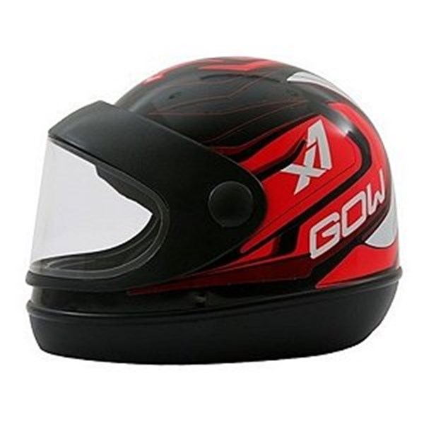 CAPACETE GOW INTERLAGOS 56 PRETO VERMELHO