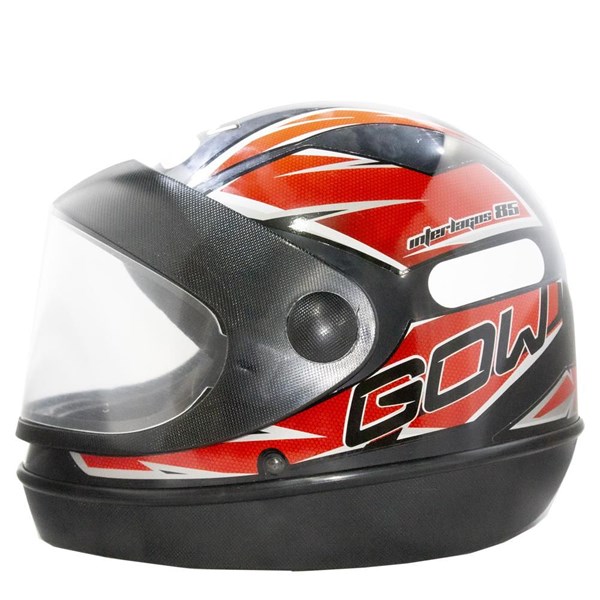 CAPACETE GOW INTERLAGOS 58 PRETO VERMELHO