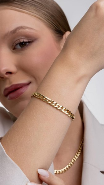 Pulseira Grumet - Ouro