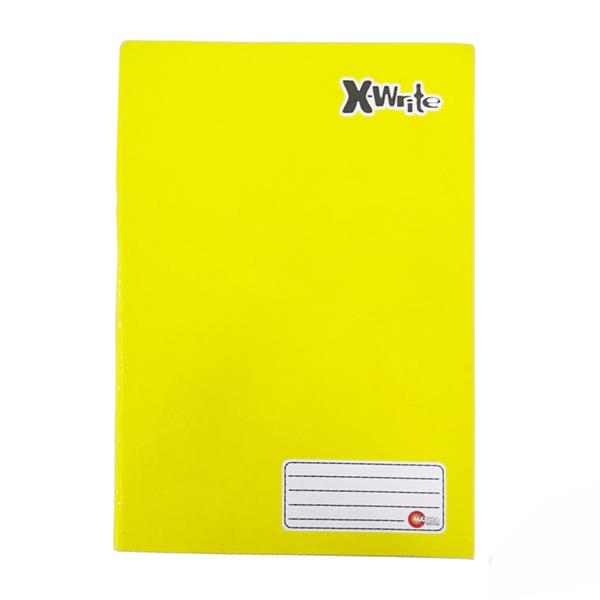 CADERNO BROCHURA 1/4 C.DURA 48FLS.AMARELO PCT/10 MAXIMA