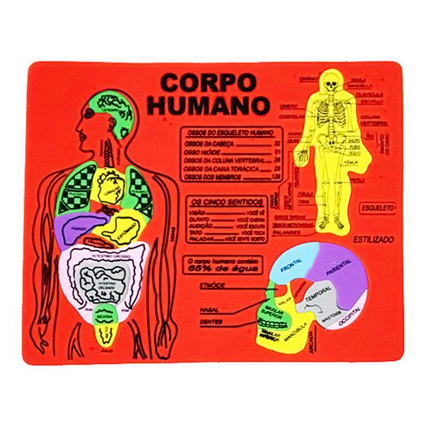 BRINQUEDO PEDAG.EVA CORPO HUMANO HAITI