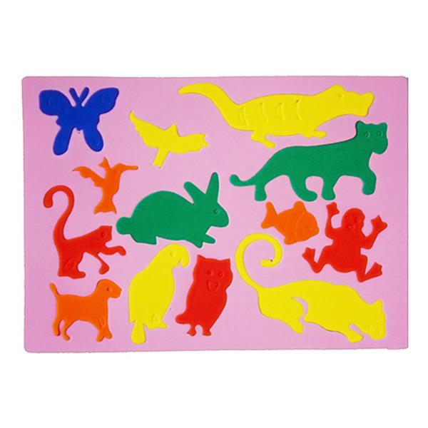 BRINQUEDO PEDAGOGICO EVA ANIMAIS HAITI