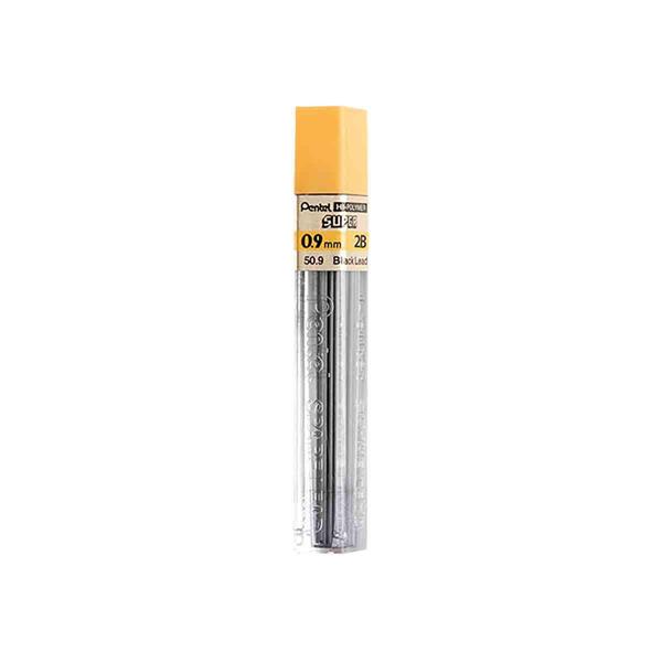 GRAFITE 0.9 2B PENTEL TUBO C/12 MINAS UNID.