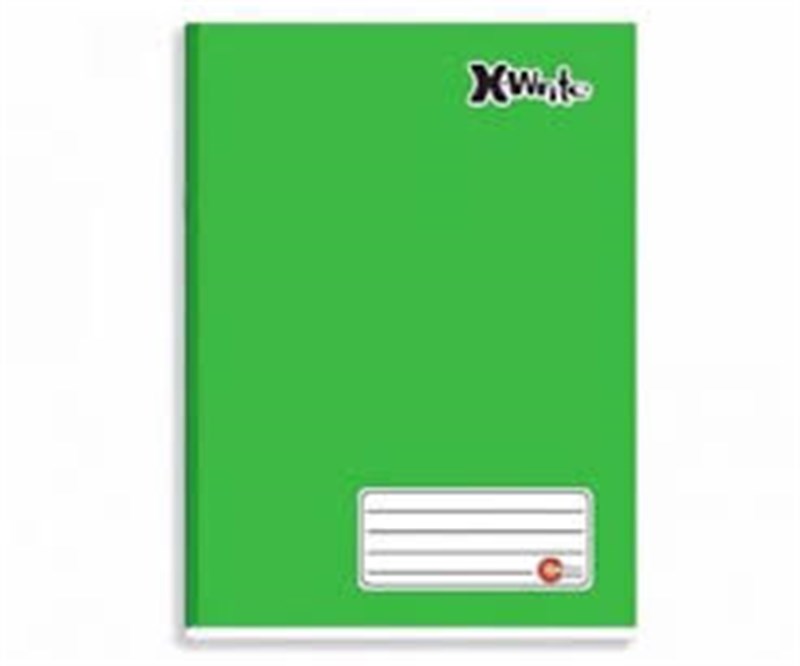 CADERNO BROCHURA 1/4 C.DURA 48FLS.VERMELHO MAXIMA UNID.