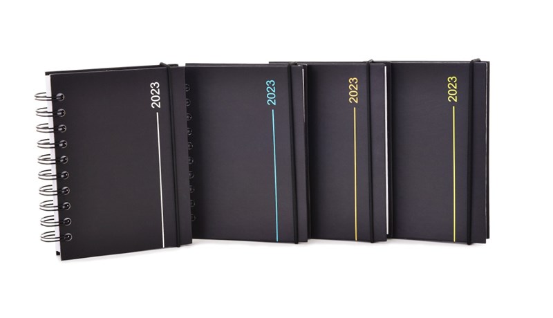 AGENDA WIN PAPER 2026 ESP.WIRE-O PRETA C/ELAST.15X21 320PAG.REF.PPA 52619 WIN PAPER