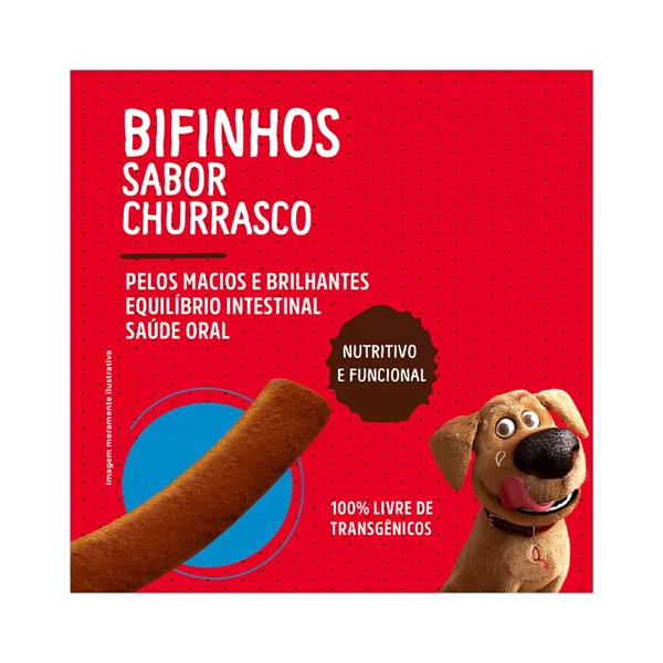 Quatree Snacks Bifinhos Sabor Churrasco 60g
