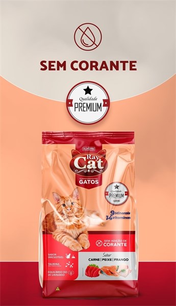 Ray Cat Sem Corantes 25 KG