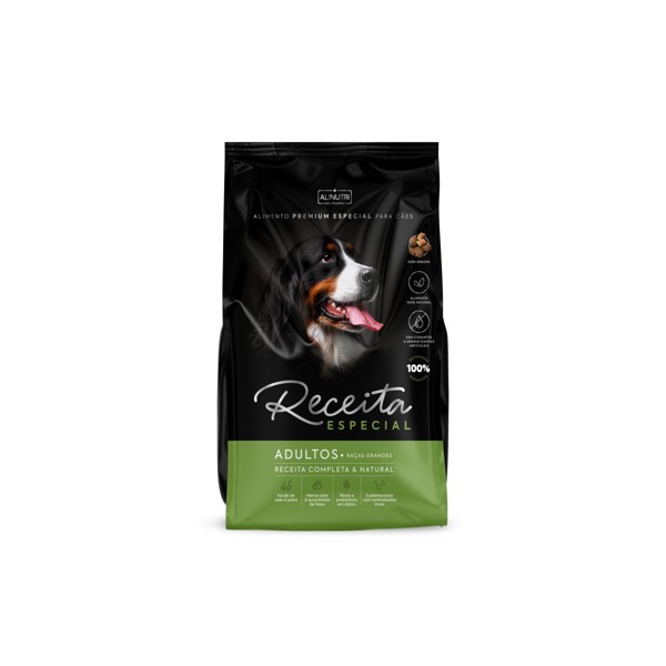 Receita Especial Adultos Porte Grande 25KG
