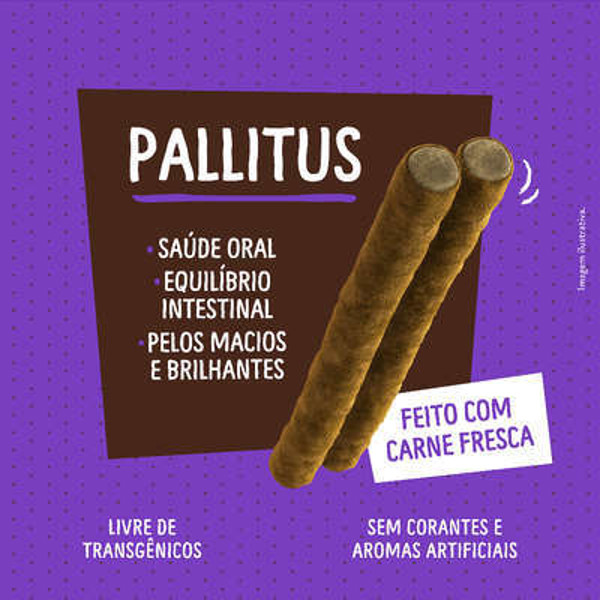 Quatree Snacks Pallitus Sabor Cordeiro e Batata Doce 500G