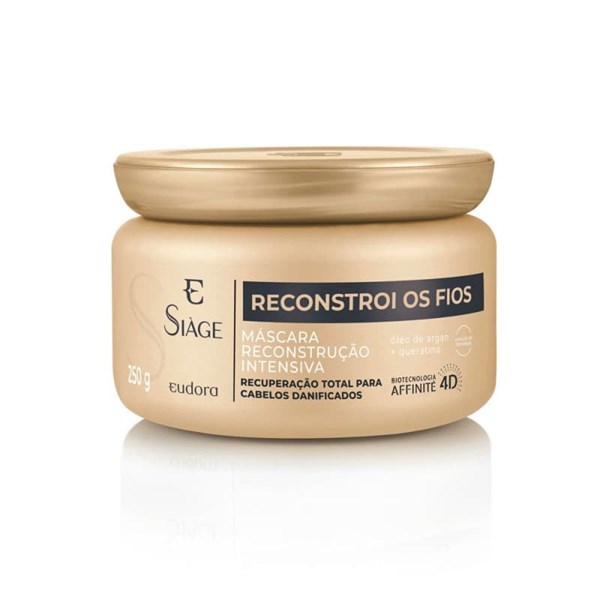 EUDORA SIAGE RECONSTROI OS FIOS MASCARA 250G