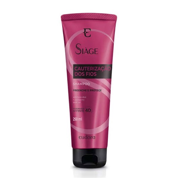 KIT EUDORA SIAGE CAUTERIZAÇAO DOS FIOS SHAMPOO 250ML + CONDICIONADOR 200ML