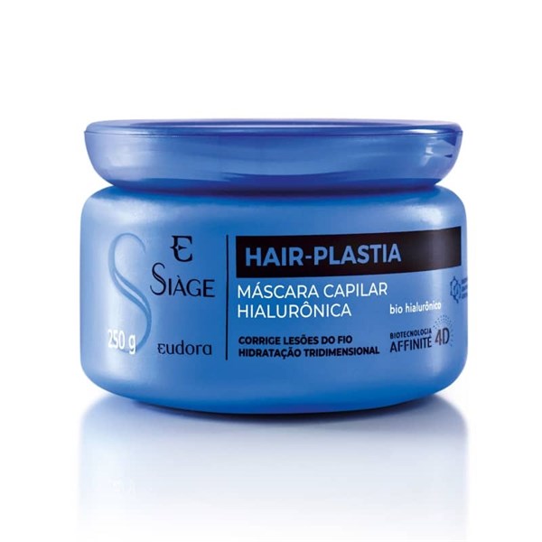 EUDORA SIAGE HAIR PLASTIA MASCARA CAPILAR HIALURONICA 250G