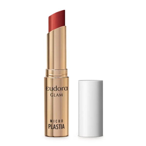 EUDORA GLAM BATOM MICRO PLASTIA VERMELHO RUBY 3,3G