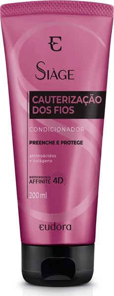 EUDORA SIAGE CAUTERIZAÇAO DOS FIOS CONDICIONADOR 200ML
