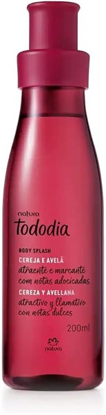 NATURA TODODIA BODY SPLASH CEREJA E AVELA 200ML