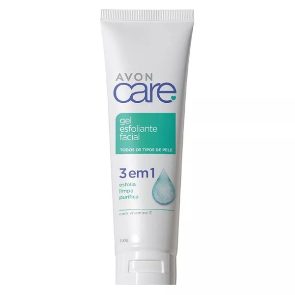 AVON CARE GEL ESFOLIANTE FACIAL 3 EM 1 100G