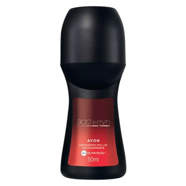 AVON DESODORANTE ROLL ON MASCULINO 300KM MAX TURBO 50ML