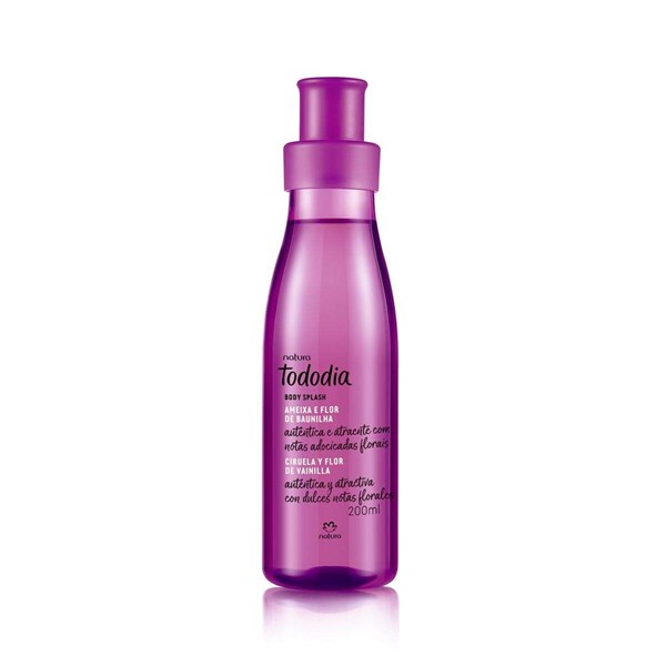 NATURA TODODIA BODY SPLASH AMEIXA E FLOR DE BAUNILHA 200ML
