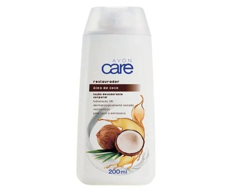 AVON CARE HIDRATANTE CORPORAL RESTAURADOR OLEO DE COCO 200ML