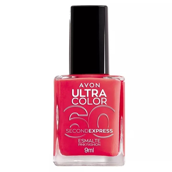 AVON ESMALTE ULTRA COLOR 60 SEG PINK FASHION 10ML