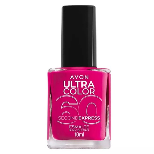 AVON ESMALTE ULTRA COLOR 60 SEG PINK BISTRO 10ML