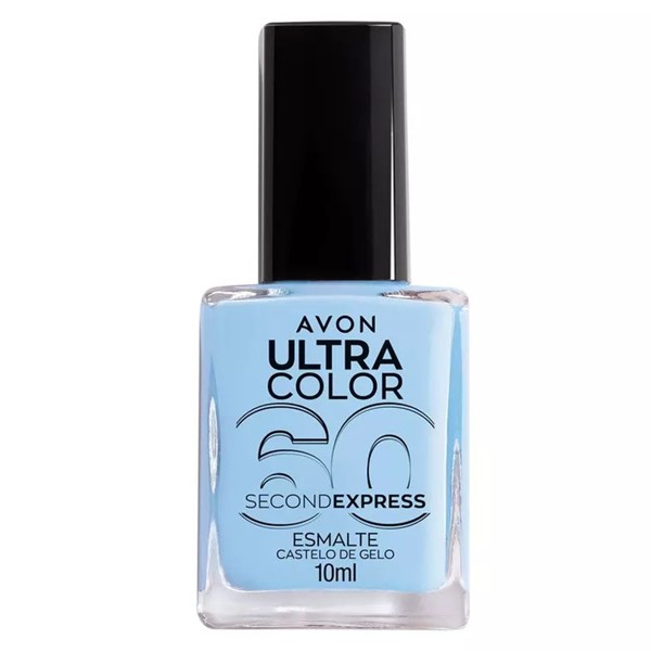 AVON ESMALTE ULTRA COLOR 60 SEG CASTELO DE GELO 9ML