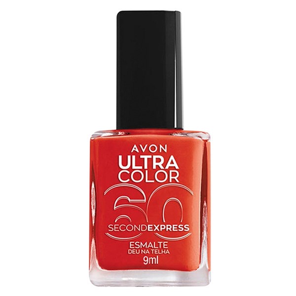 AVON ESMALTE ULTRA COLOR 60 SEG DEU NA TELHA 10ML