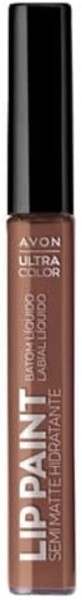 AVON BATOM LIQUIDO LIP PAINT SEMI MATTE ATITUDE NUDE 7ML